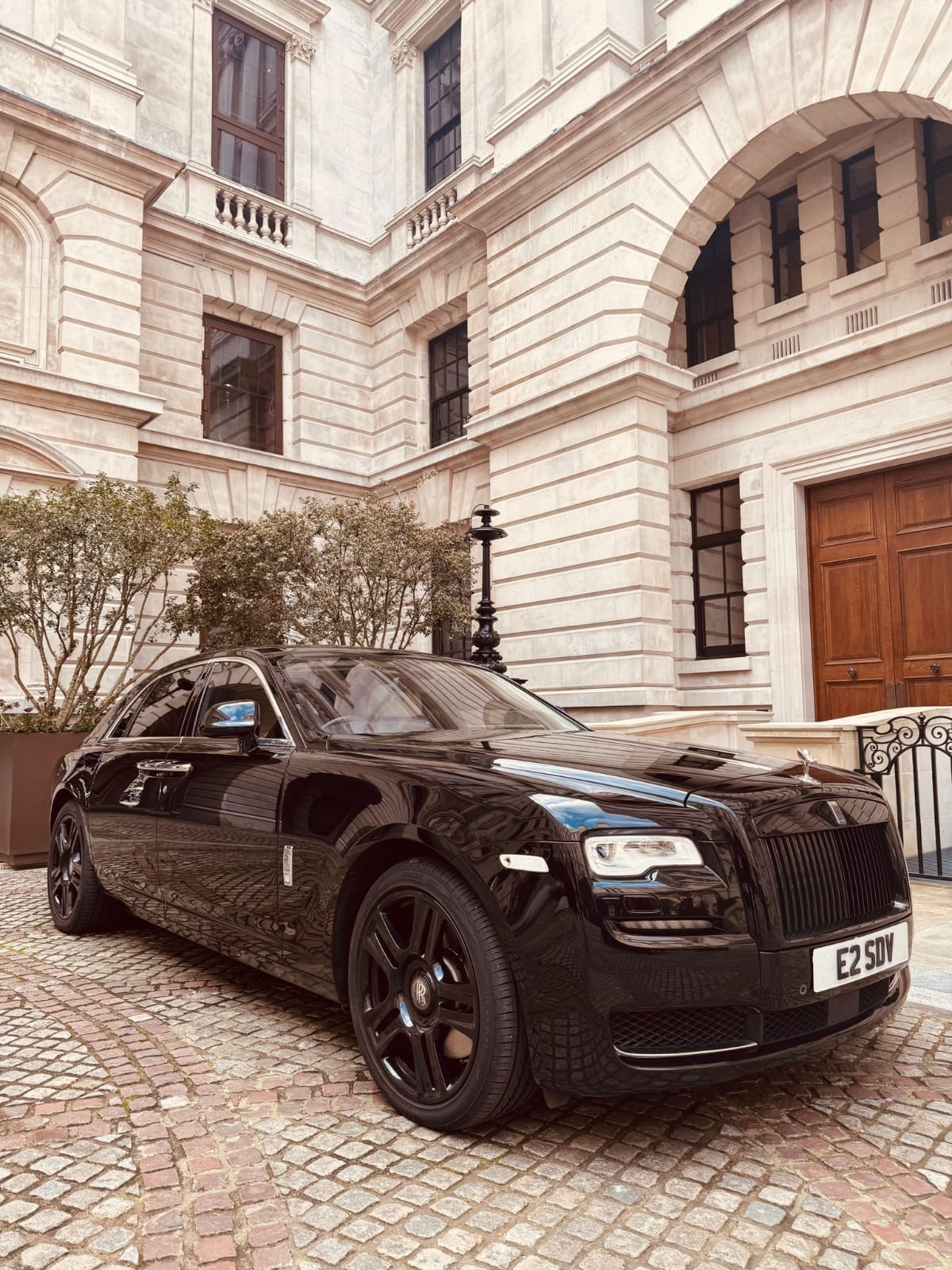 Rolls-Royce Ghost Black Badge close protection vehicle London