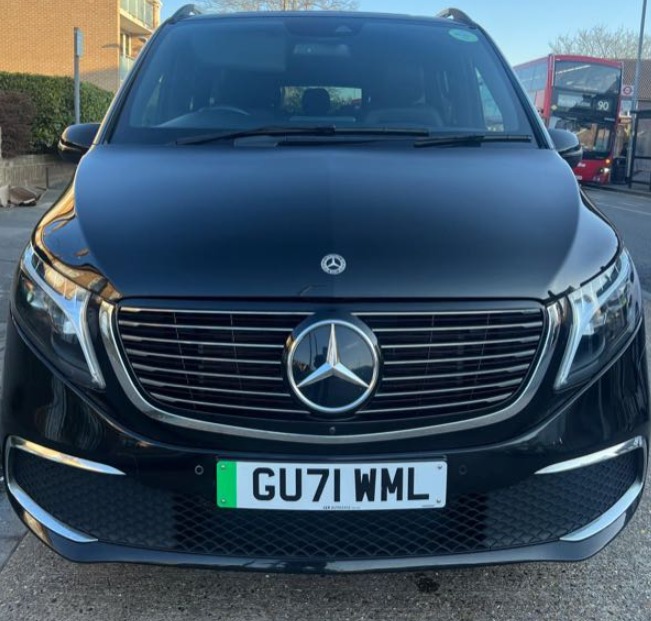 Mercedes EQV Electric luxury FFGR UK